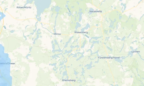 Regenradar Vorschaubild - Aktuelle Niederschläge in Drosedow und Umgebung