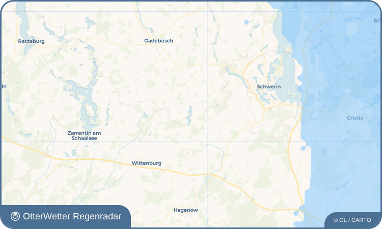 OtterWetter Regenradar-Widget Dümmer