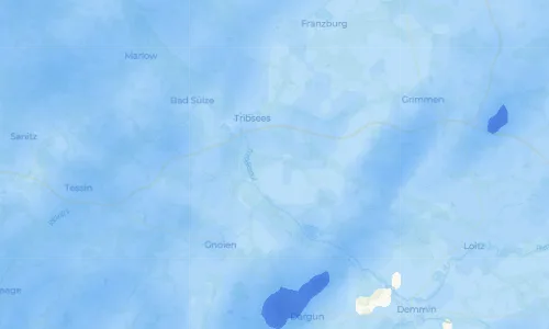 Regenradar Vorschaubild - Aktuelle Niederschläge in Fäsekow und Umgebung