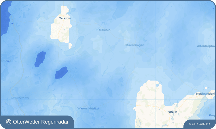 Widget-Vorschau für Faulenrost Wetter-Widget-Vorschau mit Vorhersagedaten für Faulenrost