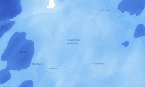 Regenradar Vorschaubild - Aktuelle Niederschläge in Franzburg und Umgebung