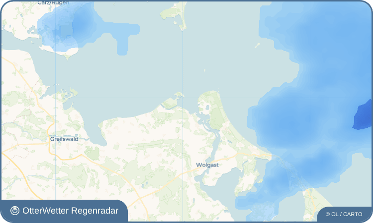 Wetter-Widget-Vorschau mit Vorhersagedaten für Freest