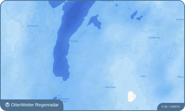 OtterWetter Regenradar-Widget Friedrichsruhe