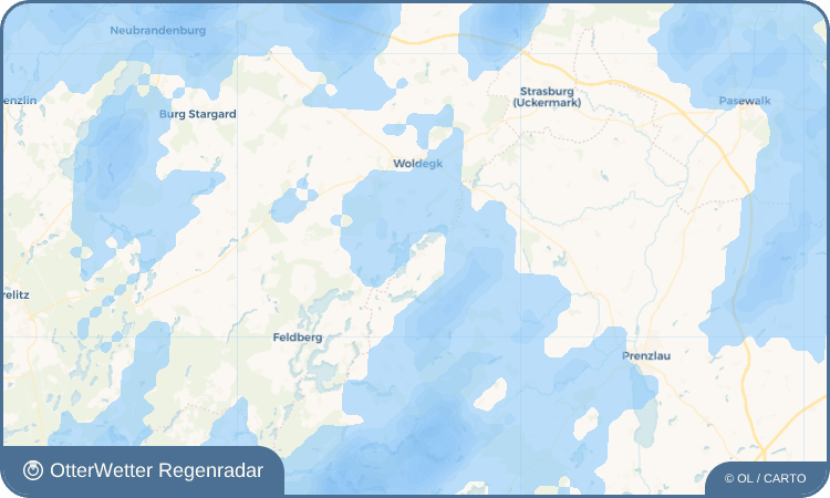 Widget-Vorschau für Fürstenwerder Wetter-Widget-Vorschau mit Vorhersagedaten für Fürstenwerder