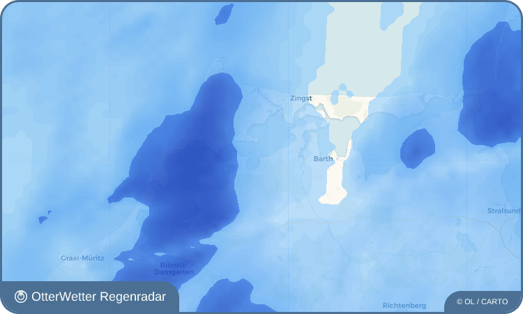 OtterWetter Regenradar-Widget Fuhlendorf