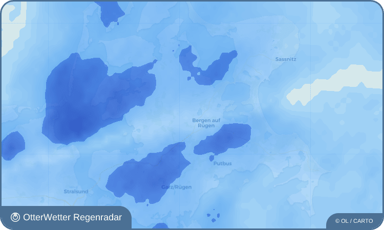 OtterWetter Regenradar-Widget Gademow