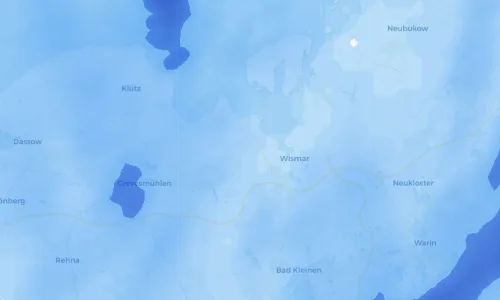 Regenradar Vorschaubild - Aktuelle Niederschläge in Gägelow und Umgebung