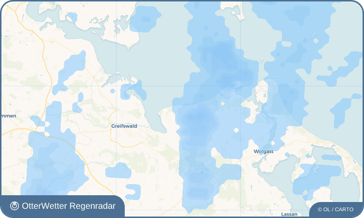 OtterWetter Regenradar-Widget Gahlkow