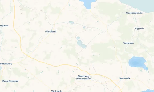 Regenradar Vorschaubild - Aktuelle Niederschläge in Galenbeck und Umgebung