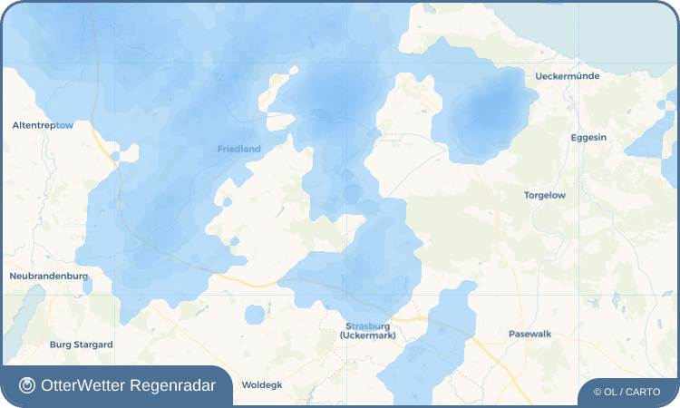 OtterWetter Regenradar-Widget Galenbeck