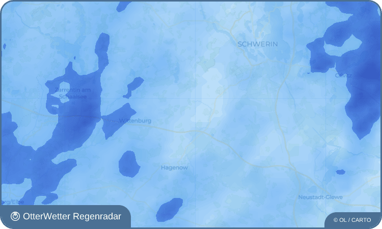Widget-Vorschau für Gammelin Wetter-Widget-Vorschau mit Vorhersagedaten für Gammelin