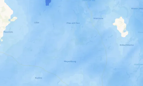 Regenradar Vorschaubild - Aktuelle Niederschläge in Ganzlin und Umgebung