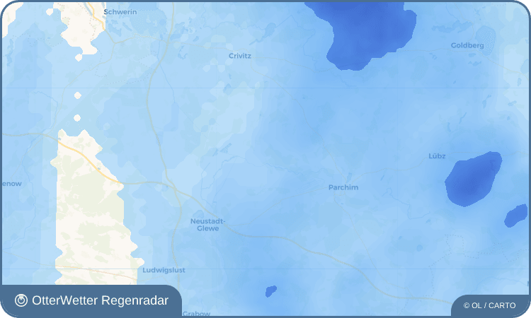 OtterWetter Regenradar-Widget Garwitz