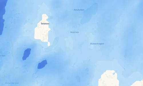 Regenradar Vorschaubild - Aktuelle Niederschläge in Gielow und Umgebung