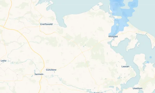 Regenradar Vorschaubild - Aktuelle Niederschläge in Gladrow und Umgebung