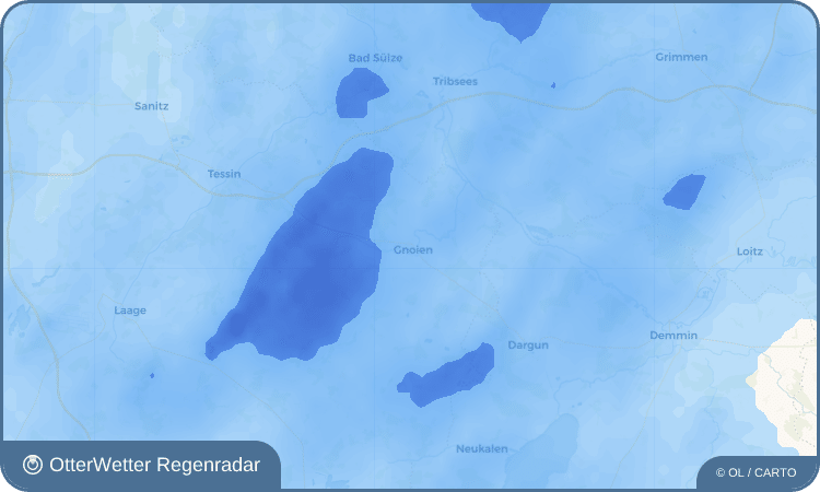 OtterWetter Regenradar-Widget Gnoien