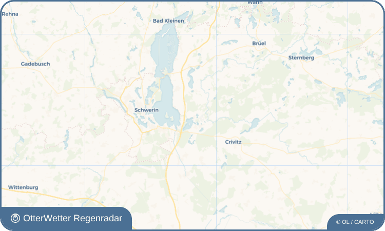 OtterWetter Regenradar-Widget Godern