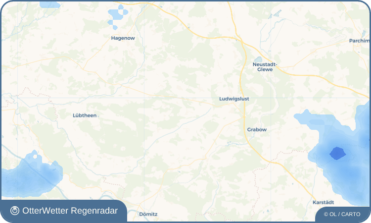 OtterWetter Regenradar-Widget Göhlen