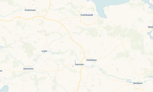 Regenradar Vorschaubild - Aktuelle Niederschläge in Göslow und Umgebung