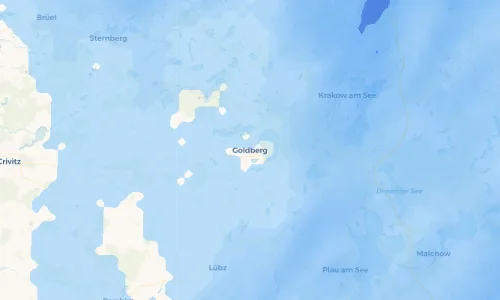 Regenradar Vorschaubild - Aktuelle Niederschläge in Goldberg und Umgebung