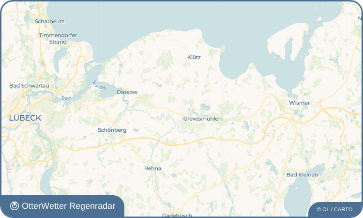 OtterWetter Regenradar-Widget Gostorf