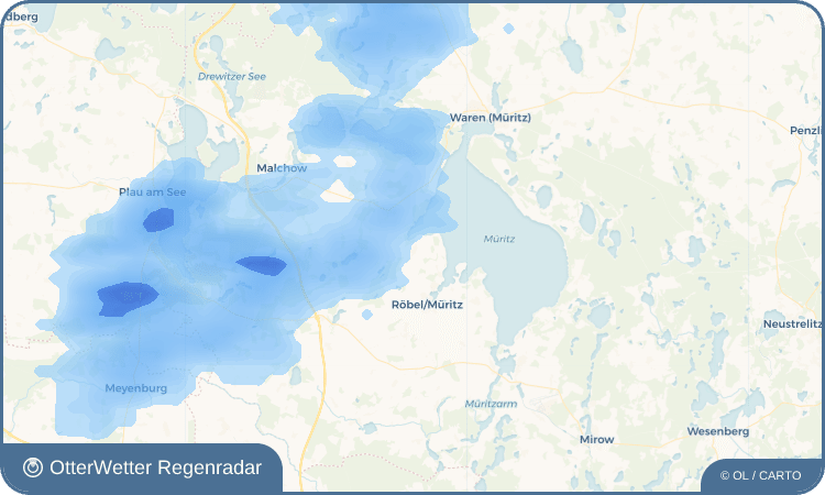 Wetter-Widget-Vorschau mit Vorhersagedaten für Gotthun