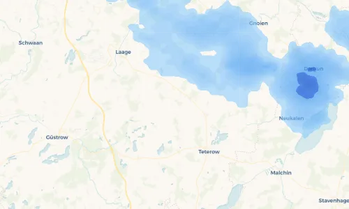 Regenradar-Vorschau: aktuelle Niederschläge in Gottin und Umgebung