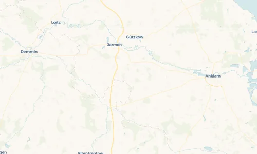 Regenradar-Vorschau: aktuelle Niederschläge in Gramzow und Umgebung