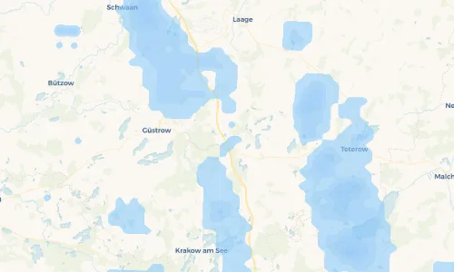 Regenradar Vorschaubild - Aktuelle Niederschläge in Gremmelin und Umgebung
