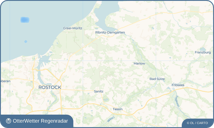 OtterWetter Regenradar-Widget Gresenhorst