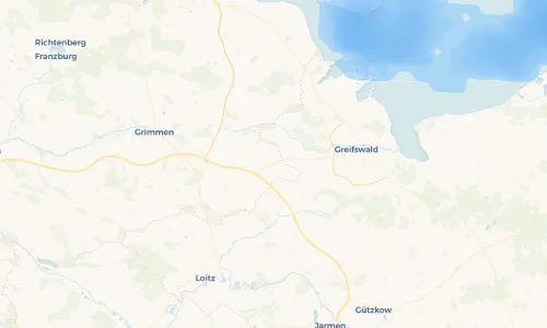 Regenradar Vorschaubild - Aktuelle Niederschläge in Griebenow und Umgebung