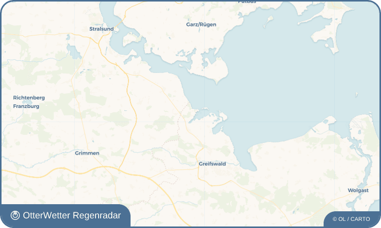 OtterWetter Regenradar-Widget Gristow