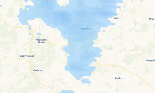 Regenradar Vorschaubild - Aktuelle Niederschläge in Groß Godems und Umgebung