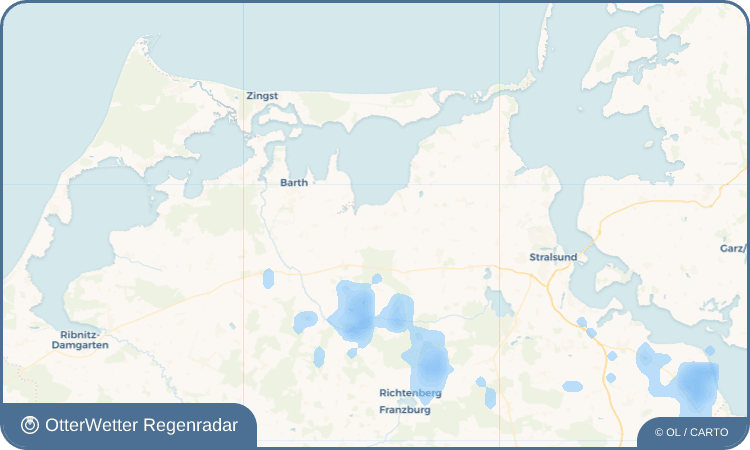 OtterWetter Regenradar-Widget Groß Kordshagen