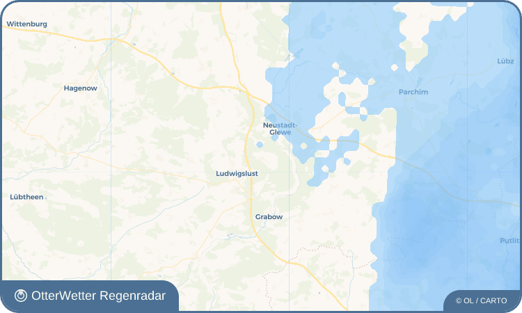 OtterWetter Regenradar-Widget Groß Laasch
