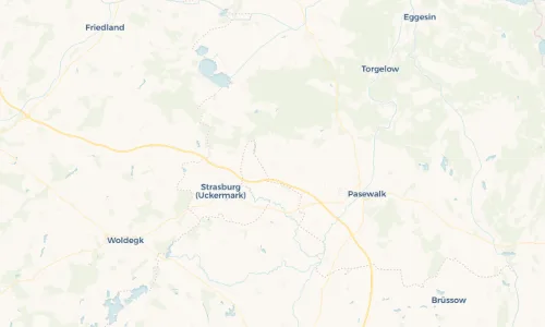 Regenradar Vorschaubild - Aktuelle Niederschläge in Groß Luckow und Umgebung