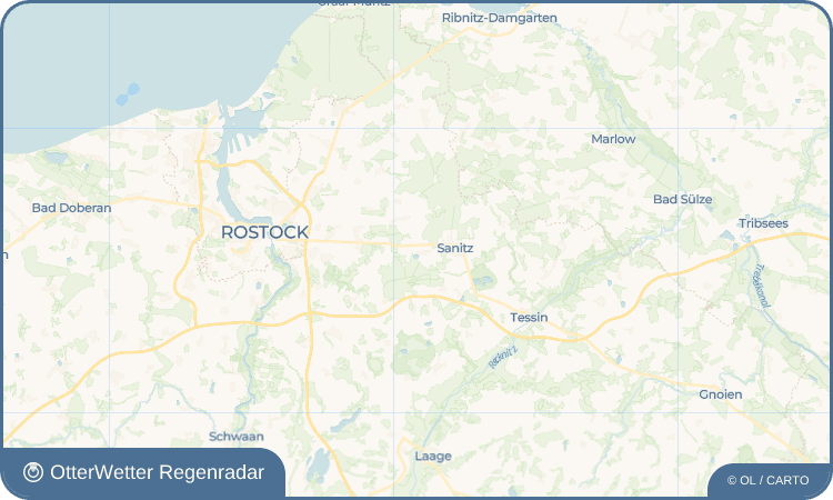 OtterWetter Regenradar-Widget Groß Lüsewitz