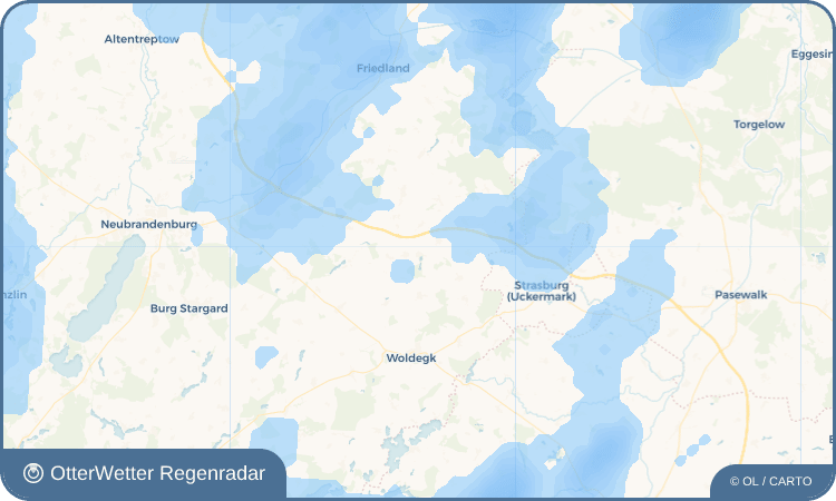 OtterWetter Regenradar-Widget Groß Miltzow