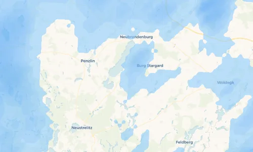 Regenradar Vorschaubild - Aktuelle Niederschläge in Groß Nemerow und Umgebung