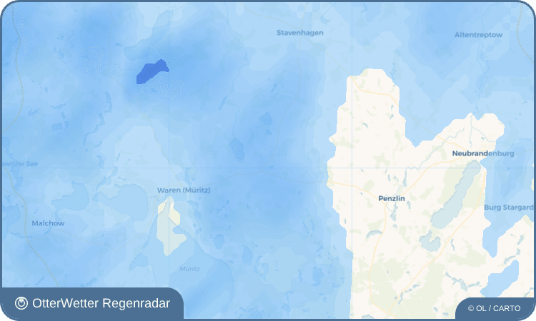 OtterWetter Regenradar-Widget Groß Plasten
