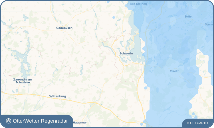 OtterWetter Regenradar-Widget Groß Rogahn
