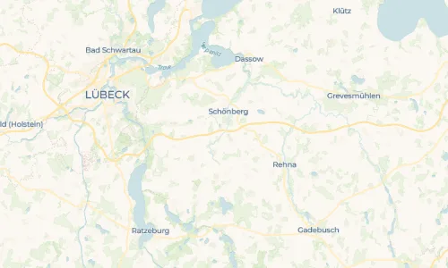 Regenradar Vorschaubild - Aktuelle Niederschläge in Groß Siemz und Umgebung