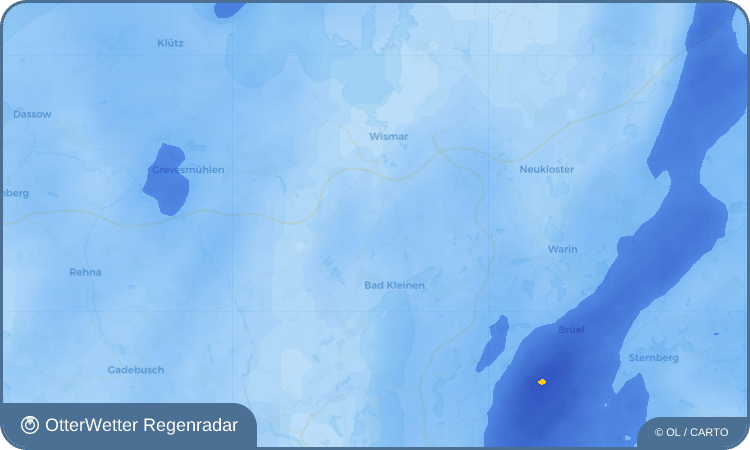 OtterWetter Regenradar-Widget Groß Stieten