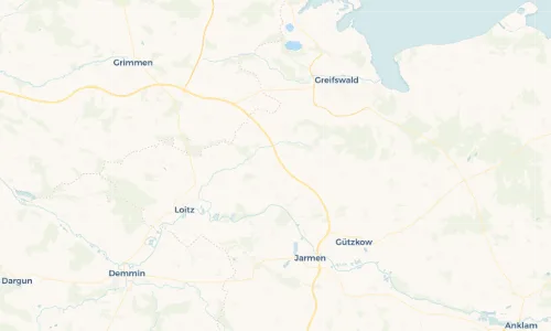 Regenradar Vorschaubild - Aktuelle Niederschläge in Groß Zastrow und Umgebung