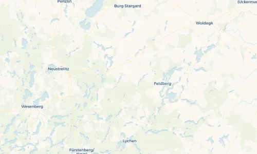 Regenradar Vorschaubild - Aktuelle Niederschläge in Grünow und Umgebung