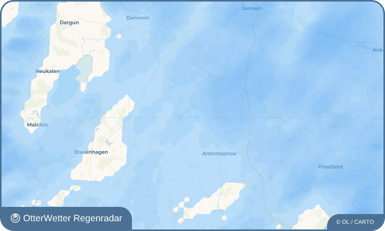 OtterWetter Regenradar-Widget Gültz