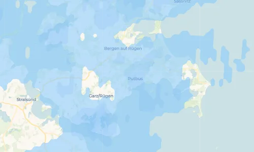 Regenradar Vorschaubild - Aktuelle Niederschläge in Güstelitz und Umgebung