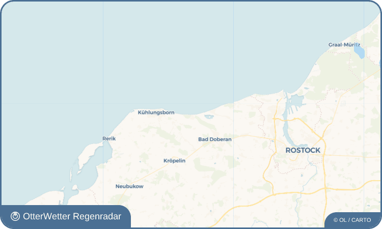 OtterWetter Regenradar-Widget Heiligendamm