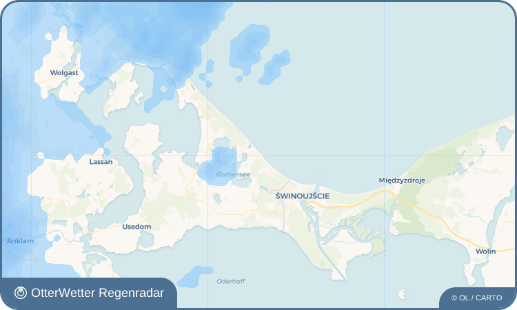 OtterWetter Regenradar-Widget Heringsdorf