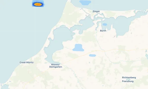 Regenradar-Vorschau: aktuelle Niederschläge in Hermannshagen-Dorf und Umgebung